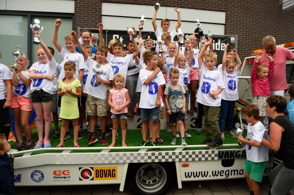 Eindpodium Rabobank Dikke Banden Race Finale Zederik 2016